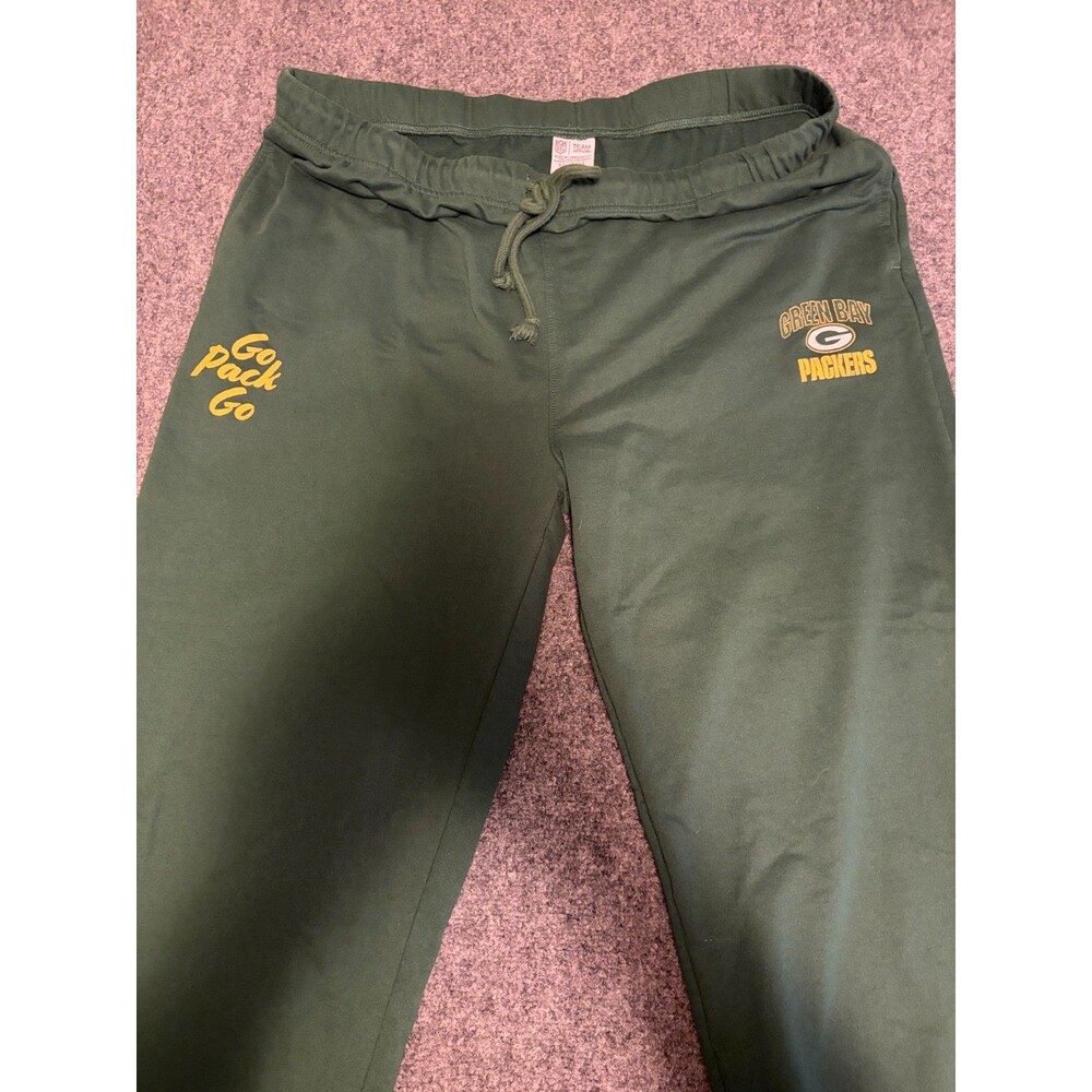 Green Bay Packers NFL Team Apparel Hoodie 3XLT Sweatpants 2XLT Set Go Pack Go - Picture 9 of 12